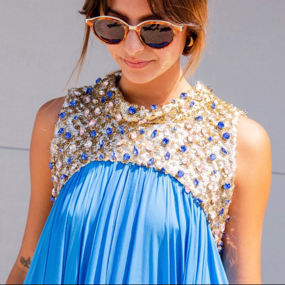 Vintage Beaded Gown